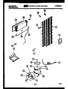 05 - System And Automatic Defrost Parts parts for Frigidaire Refrigerator TSI180EN0V from AppliancePartsPros.com