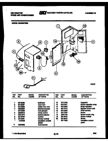 03 - Electrical Parts parts for Frigidaire Air Conditioner MH424F2SB from AppliancePartsPros.com