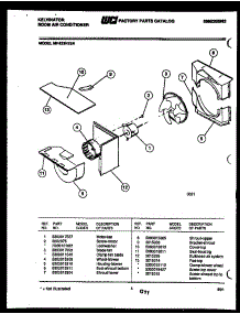 04 - Air Handling Parts parts for Frigidaire Air Conditioner MH423H2SA from AppliancePartsPros.com