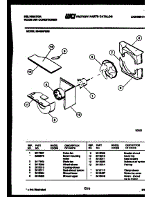 04 - Air Handling Parts parts for Frigidaire Air Conditioner MH424F2SB from AppliancePartsPros.com