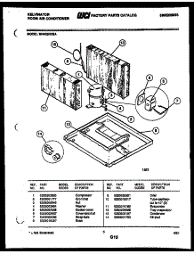 05 - System Parts parts for Frigidaire Air Conditioner MH423H2SA from AppliancePartsPros.com