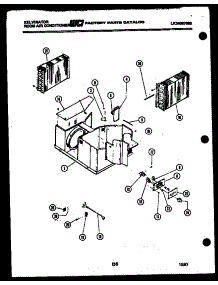 03 - Unit Parts parts for Frigidaire Air Conditioner MH525D2SA from AppliancePartsPros.com