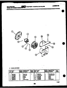 04 - Air Handling Parts parts for Frigidaire Air Conditioner SH418D2SA from AppliancePartsPros.com
