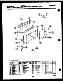 06 - Cabinet Parts parts for Frigidaire Air Conditioner SH418D2SA from AppliancePartsPros.com