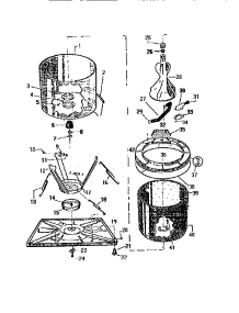 04 - Tubs parts for Frigidaire Washer AWP330A1D from AppliancePartsPros.com