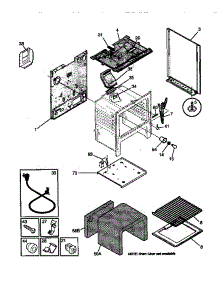 04 - Body parts for Frigidaire Range 30-2232-23-04 from AppliancePartsPros.com