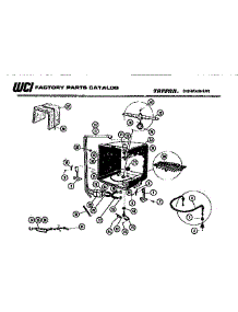06 - Tub Assembly parts for Frigidaire Dishwasher 61-1157-10-00 from AppliancePartsPros.com