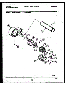 05 - Blower And Drive Parts parts for Frigidaire Dryer 47-2251-23-01 from AppliancePartsPros.com