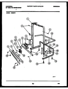 07 - Power Dry And Motor Parts parts for Frigidaire Dishwasher DB200PW1 from AppliancePartsPros.com