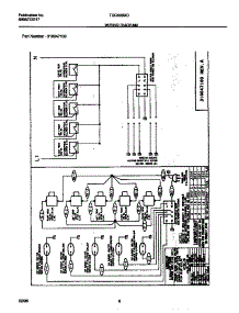 04 - Wiring Diagram parts for Frigidaire Cooktop TGC6X8XCTA from AppliancePartsPros.com