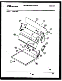 04 - Console And Control Parts parts for Frigidaire Dryer 47-2251-23-04 from AppliancePartsPros.com