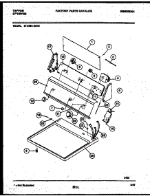 04 - Console And Control Parts parts for Frigidaire Dryer 47-2351-00-01 from AppliancePartsPros.com