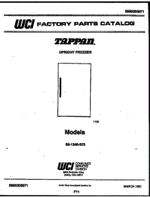 Parts parts for Tappan Freezer 99-1348-003 from AppliancePartsPros.com