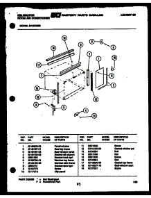 03 - Cabinet Parts parts for Frigidaire Air Conditioner S418C2SB from AppliancePartsPros.com