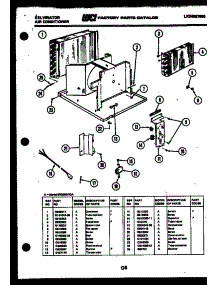 03 - Unit Parts parts for Frigidaire Air Conditioner SH206D1QA from AppliancePartsPros.com