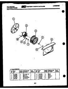 04 - Air Handling Parts parts for Frigidaire Air Conditioner SH206D1QA from AppliancePartsPros.com
