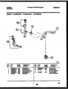 03 - Burner, Manifold And Gas Control parts for Frigidaire Cooktop 14-3622-00-07 from AppliancePartsPros.com