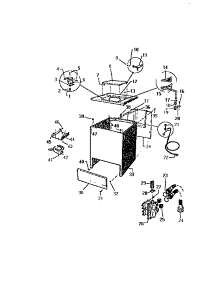 03 - Cabinet, Top Panel parts for Frigidaire Washer AWL210S3F from AppliancePartsPros.com