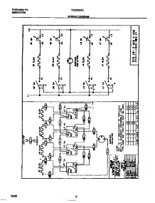 04 - Wiring Diagram parts for Frigidaire Cooktop TEC6X2XCWA from AppliancePartsPros.com