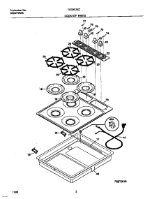 02 - Cooktop Parts parts for Frigidaire Cooktop TGC8X3XCC1 from AppliancePartsPros.com