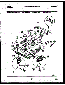 03 - Burner, Manifold And Gas Control parts for Frigidaire Cooktop 14-3088-23-04 from AppliancePartsPros.com