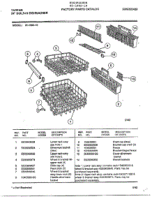 24" Built-In Dishwasher Page 11 parts for Tappan Dishwasher 61-1082-10 from AppliancePartsPros.com