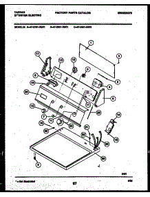 04 - Console And Control Parts parts for Frigidaire Dryer 47-2451-00-01 from AppliancePartsPros.com