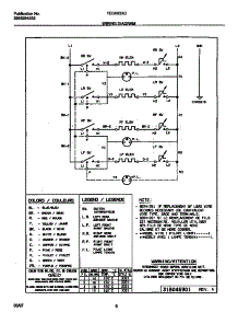 04 - Wiring Diagram parts for Frigidaire Cooktop TEC6X3XCC3 from AppliancePartsPros.com