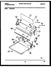 04 - Console And Control Parts parts for Frigidaire Dryer 47-2251-00-05 from AppliancePartsPros.com