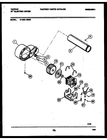 05 - Blower And Drive Parts parts for Frigidaire Dryer 47-2251-00-05 from AppliancePartsPros.com