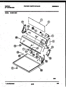 04 - Console And Control Parts parts for Frigidaire Dryer 49-2351-23-01 from AppliancePartsPros.com