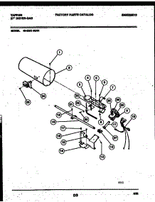 06 - Burner, Igniter And Valve parts for Frigidaire Dryer 49-2351-23-01 from AppliancePartsPros.com