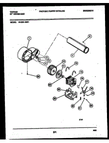 05 - Blower And Drive Parts parts for Frigidaire Dryer 49-2351-00-01 from AppliancePartsPros.com