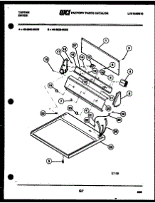 04 - Console And Control Parts parts for Frigidaire Dryer 49-2828-23-02 from AppliancePartsPros.com