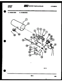 06 - Burner, Igniter And Valve parts for Frigidaire Dryer 49-2828-23-02 from AppliancePartsPros.com
