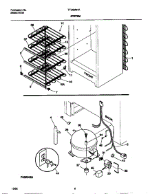 04 - System parts for Frigidaire Freezer TFU09M4AW4 from AppliancePartsPros.com