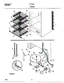 04 - System parts for Frigidaire Freezer TFU12M4AW4 from AppliancePartsPros.com