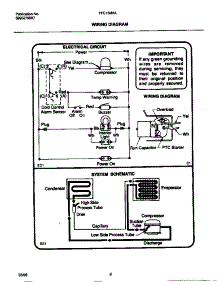 05 - Wiring Diagram parts for Frigidaire Freezer TFC15M6AW4 from AppliancePartsPros.com