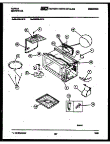 05 - Wrapper And Body Parts parts for Frigidaire Microwave 56-2268-10-16 from AppliancePartsPros.com