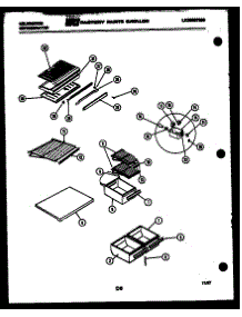 04 - Racks And Trays parts for Frigidaire Refrigerator TSK180EN0T from AppliancePartsPros.com