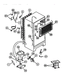 05 - System And Automatic Defrost Parts parts for Frigidaire Refrigerator TSK206EN1T from AppliancePartsPros.com