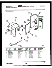 03 - Electrical Parts parts for Frigidaire Air Conditioner KAS244P2K1 from AppliancePartsPros.com