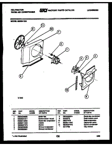 03 - Air Handling Parts parts for Frigidaire Air Conditioner M205H1QA from AppliancePartsPros.com