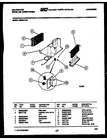 04 - Electrical Parts parts for Frigidaire Air Conditioner M205H1QA from AppliancePartsPros.com