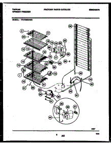 04 - System And Electrical Parts parts for Frigidaire Freezer TFU12M0AW2 from AppliancePartsPros.com