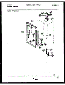 03 - Cabinet Parts parts for Frigidaire Freezer TFU09M4AW3 from AppliancePartsPros.com