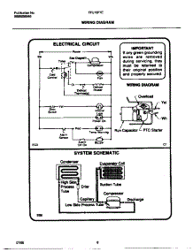 05 - Wiring Diagram parts for Frigidaire Freezer TFU16F7EW1 from AppliancePartsPros.com