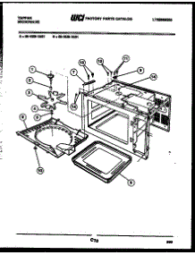05 - Body Parts parts for Frigidaire Microwave 56-1029-10-01 from AppliancePartsPros.com