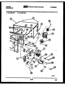 06 - Power Control parts for Frigidaire Microwave 56-1029-10-01 from AppliancePartsPros.com