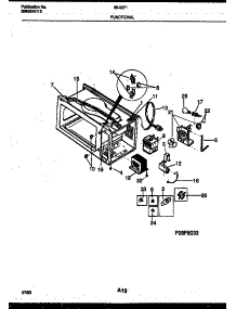 04 - Functional Parts parts for Frigidaire Microwave 56-2271-10-02 from AppliancePartsPros.com